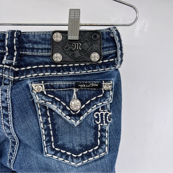 Miss me jeans size 10 bootcut b35 - Picture 5 of 7
